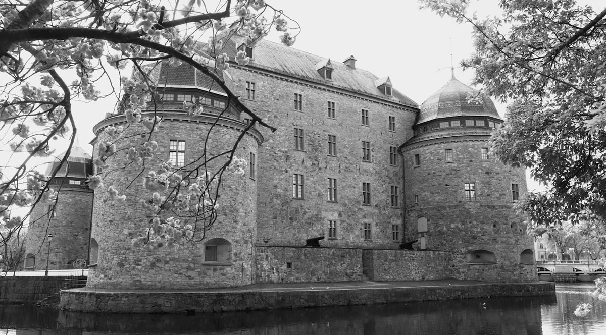 Örebro slott på våren