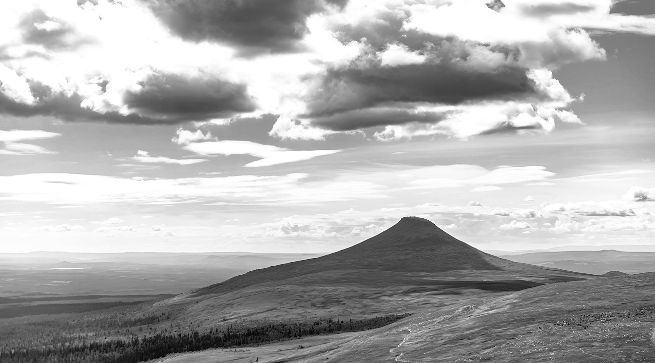 Berget Städjan i Idre, Sverige