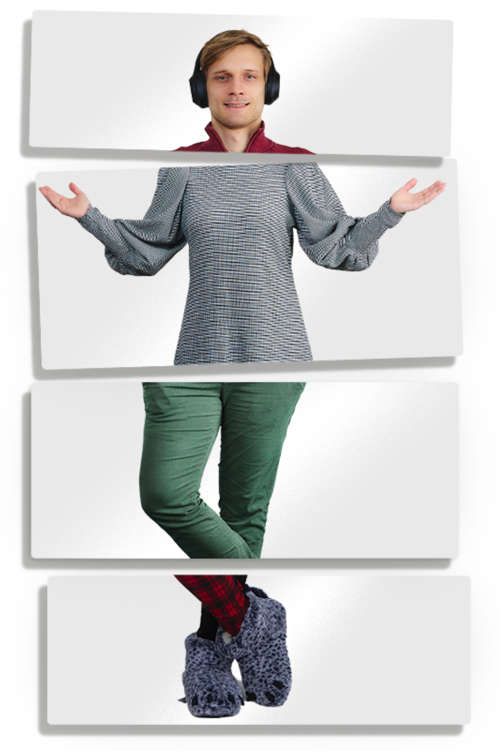 Accelerate ansatte satt sammen i fire ulike deler